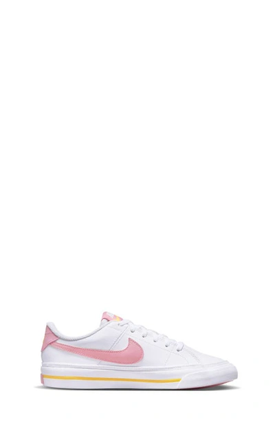 Shop Nike Court Legacy Sneaker In White/ Coral Chalk/ Orange