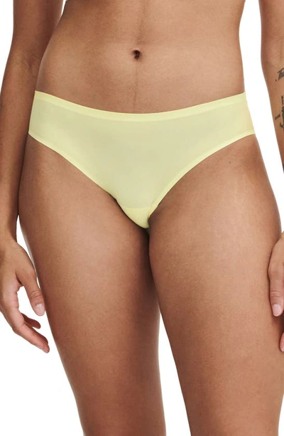 Shop Chantelle Lingerie Soft Stretch Bikini In Tender Yellow-pr