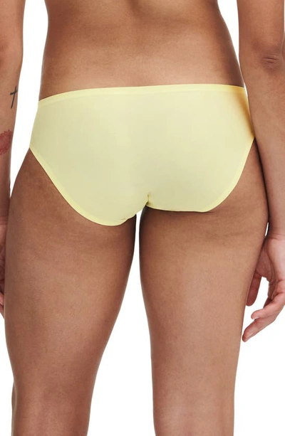 Shop Chantelle Lingerie Soft Stretch Bikini In Tender Yellow-pr