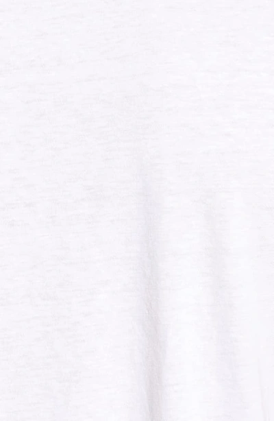 Shop Goodlife Triblend Scallop Crew T-shirt In White