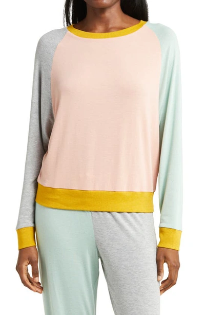 Honeydew Intimates Star Seeker Pajamas In Morganite Color Block