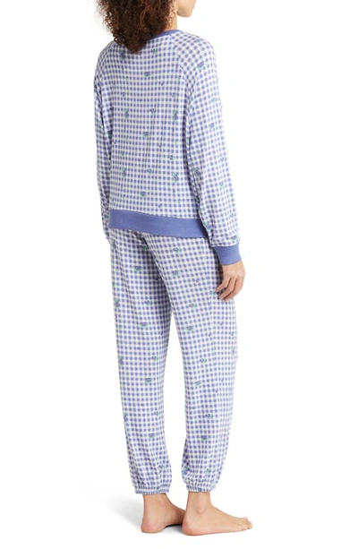 Shop Honeydew Intimates Star Seeker Pajamas In Dusk Gingham