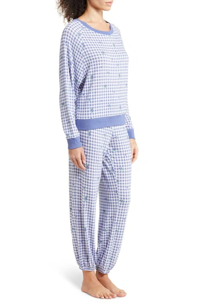 Shop Honeydew Intimates Star Seeker Pajamas In Dusk Gingham