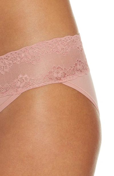 Natori Bliss Perfection One-size V-kini Panty In Frose
