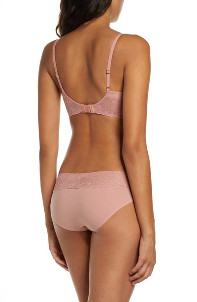 Shop Natori Bliss Perfection Bikini In Frose