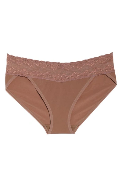 Shop Natori Bliss Perfection Bikini In Cinnamon