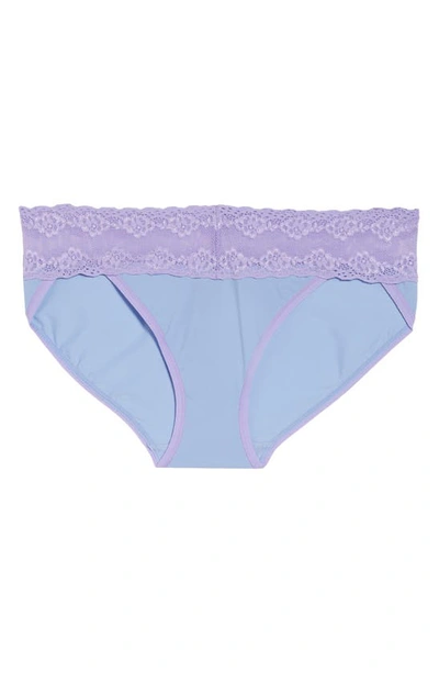 Shop Natori Bliss Perfection Bikini In Blue Violet