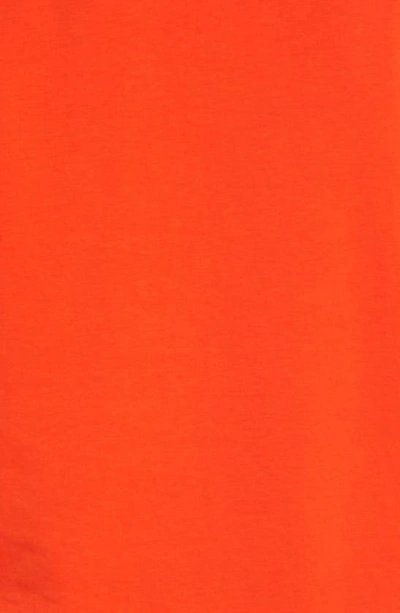 Shop Hugo Boss Thompson Solid T-shirt In Bright Orange