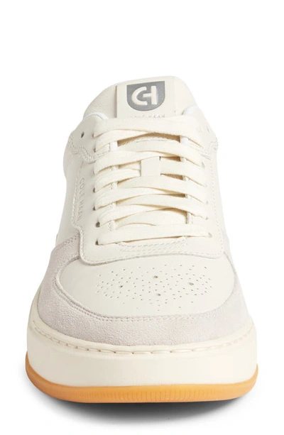 Shop Cole Haan Grandpro Crossover Sneaker In Ivory/ Gum/