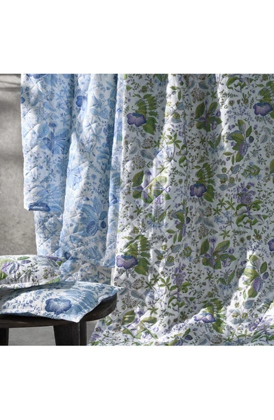 Matouk Pomegranate Linen Flat Sheet In Lilac