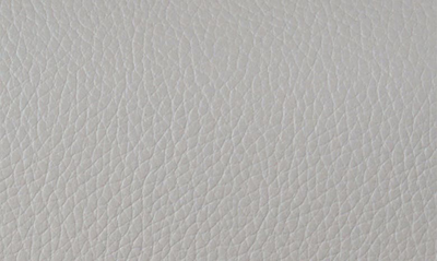 Shop Mulberry Small Amberley Leather Clutch In Pale Grey
