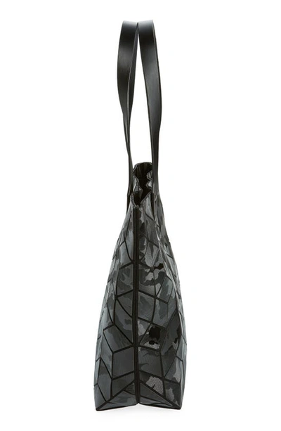 Patrizia Luca Geometric Tote Bag In Matte Black
