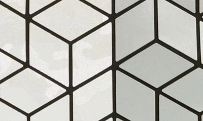 Patrizia Luca Geometric Tote Bag In Matte Silver