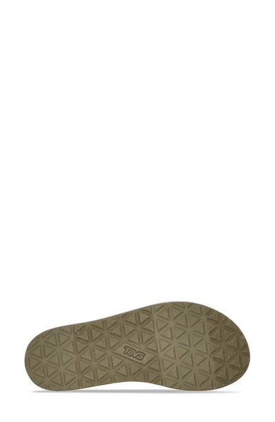 Shop Teva Universal Sandal In Balance Burnt Olive