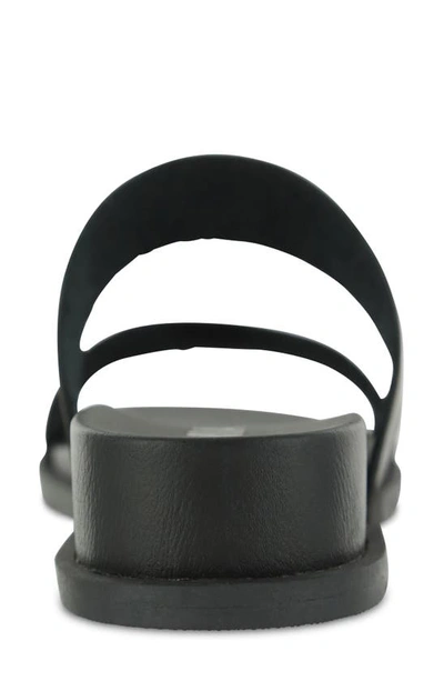 Mia Yelena Slide Sandal In Black