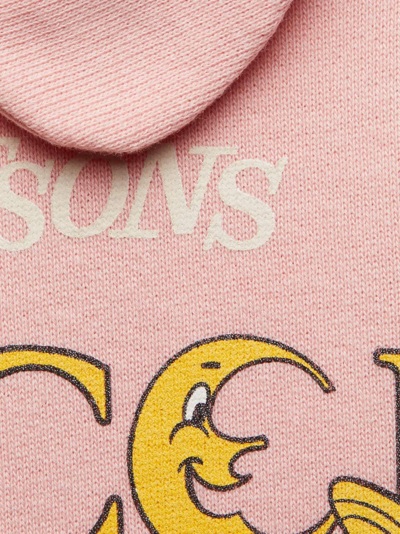 Shop Gucci X The Jetson Logo-print Babygrow In Pink