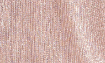 Chaus Metallic V-neck Blouse In Mauve 661