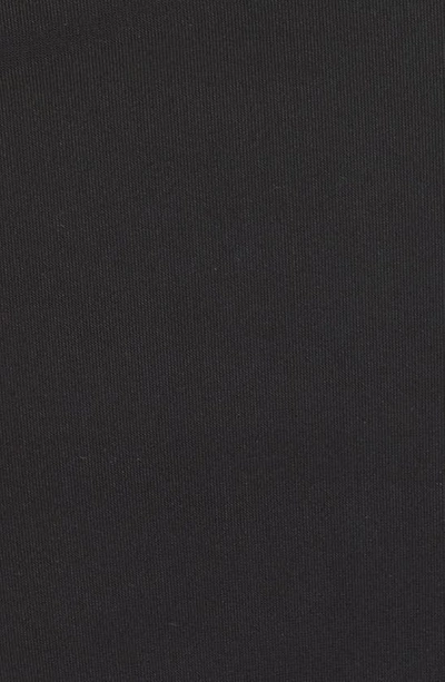 Shop Totême Twist Strap One-shoulder One-piece Swimsuit In Black