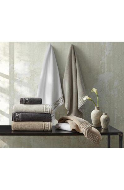 Shop Matouk Adelphi Cotton Bath Towel In Ivory