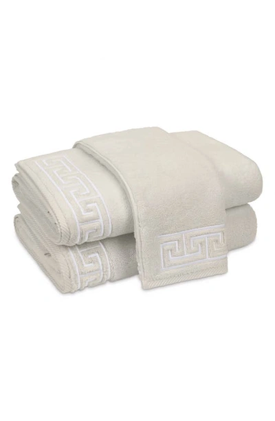 Shop Matouk Adelphi Cotton Hand Towel In Ivory