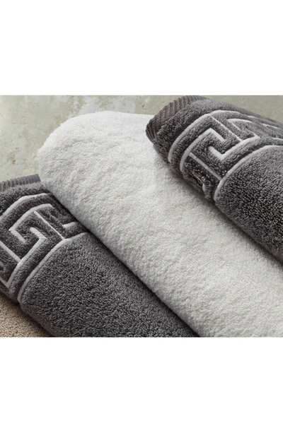 Shop Matouk Adelphi Cotton Hand Towel In Truffle