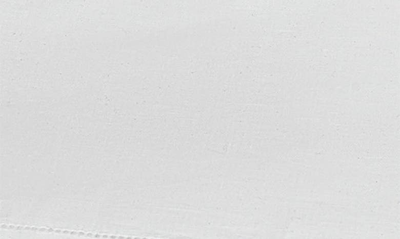 Matouk Roman Hemstitch Linen Flat Sheet In White