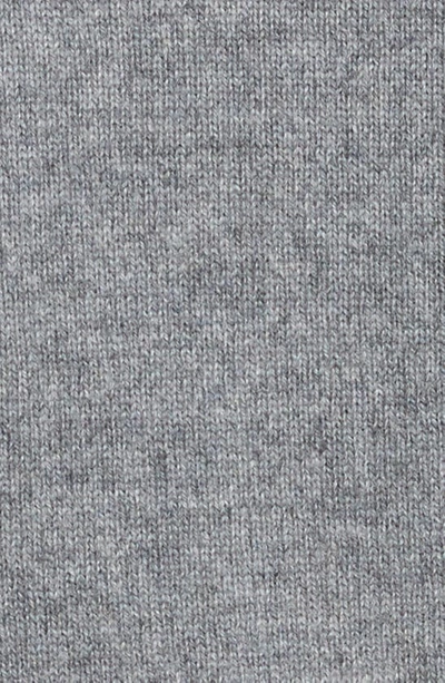 Shop Nili Lotan Milos Cashmere Polo Sweater In Light Grey Melange