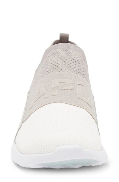 Shop Apl Athletic Propulsion Labs Techloom Bliss Knit Running Shoe In Tundra / Clay / Ivory
