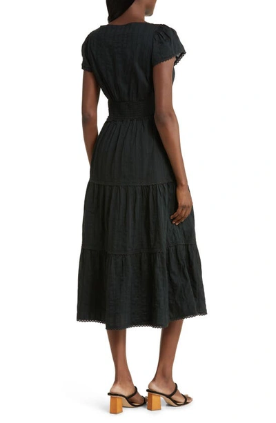 Shop Paige Soledad A-line Dress In Black