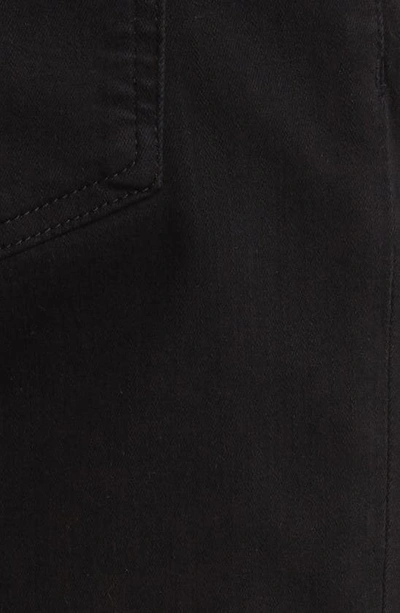 7 For All Mankind Slimmy Squiggle Skinny Jeans In Black