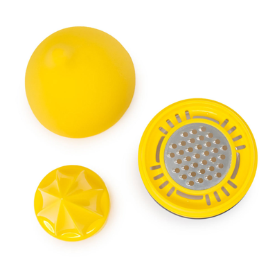 Norpro Citrus Juicer And Zester, Yellow In Yellow
