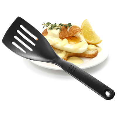Norpro My Favorite Scoop And Drain Spatula, Black In Black