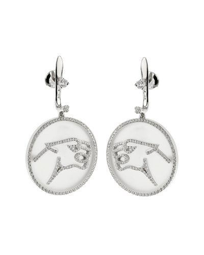 Heritage Bulgari Bulgari 18k 1.50 Ct. Tw. Diamond Enigma By Panther Earrings (authentic Pre- Owned)