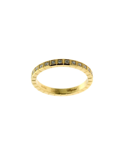 Heritage Chopard Chopard 18k 0.31 Ct. Tw. Diamond Ice Cube Eternity Ring (authentic )