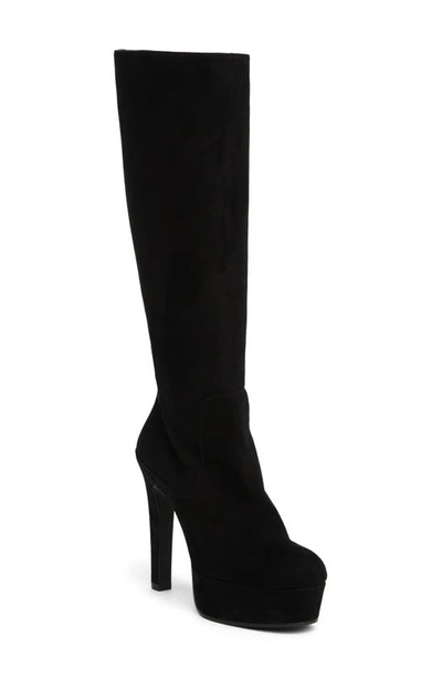 Stuart Weitzman Ave 130 Platform Boot In Black