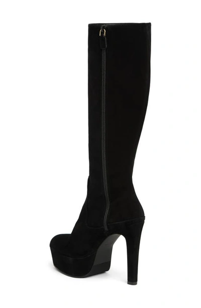 Stuart Weitzman Ave 130 Platform Boot In Black