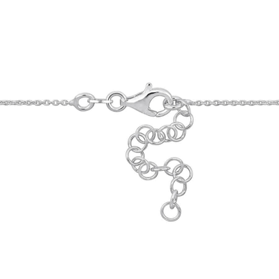 Shop Amour Heart Charm Bracelet In Two-tone White And Rose Plated Sterling Silver