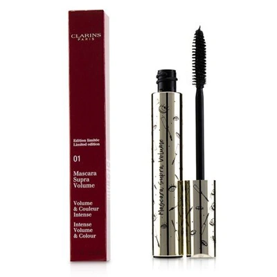 Clarins / 01 Supra Volume Mascara Black 0.25 oz (7 Ml) In Black