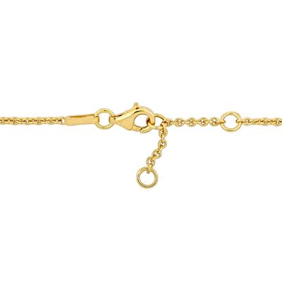 Amour Mom Heart & Key Charm Bracelet In 18k Yellow Plated Sterling Silver - 7in. In Yellow
