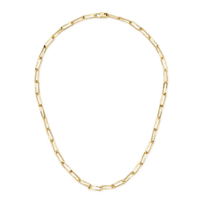 Shop Gucci Link To Love 18k Yellow Gold Necklace