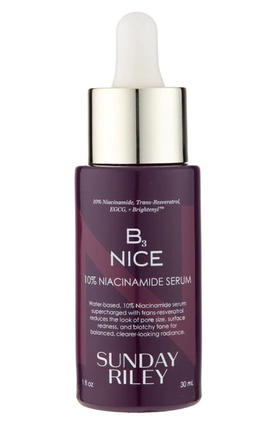 Sunday Riley B3 Nice 10% Niacinamide Serum 1 Oz.