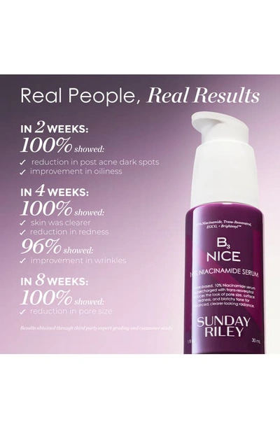Sunday Riley B3 Nice 10% Niacinamide Serum 1 Oz.
