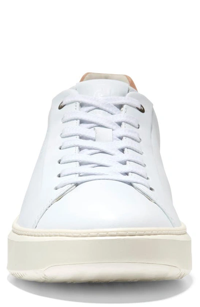 Shop Cole Haan Grandpro Topspin Sneaker In Optic White/ Ivory