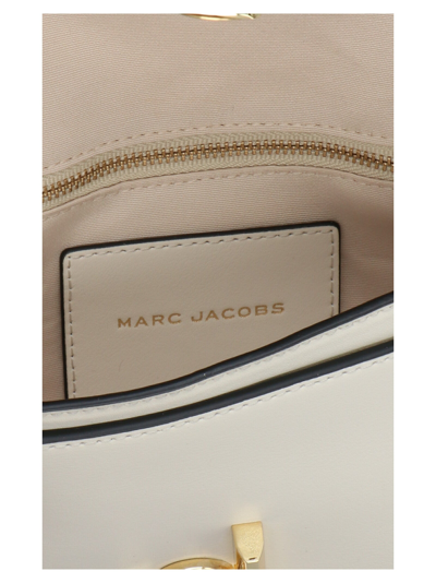 Shop Marc Jacobs The J Marc Crossbody Bags White