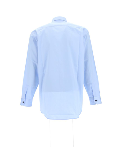 Shop Gr10k Shirts In Clean Blue