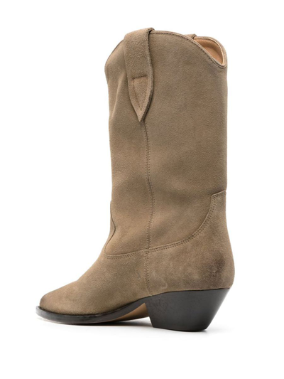 Shop Isabel Marant Boots In Ta Taupe