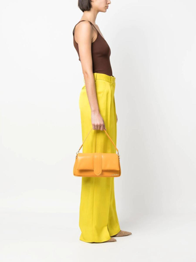 Shop Jacquemus Shoulder Bags In Dark Yellow