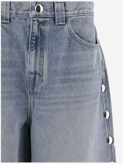 Shop Khaite Cotton Denim Jeans With Studs