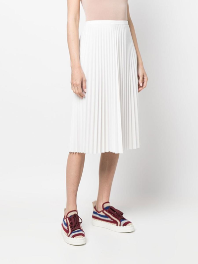Shop Lacoste Skirts In White