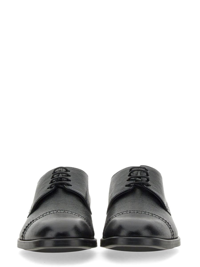 Shop Tom Ford Leather Lace-up In Black